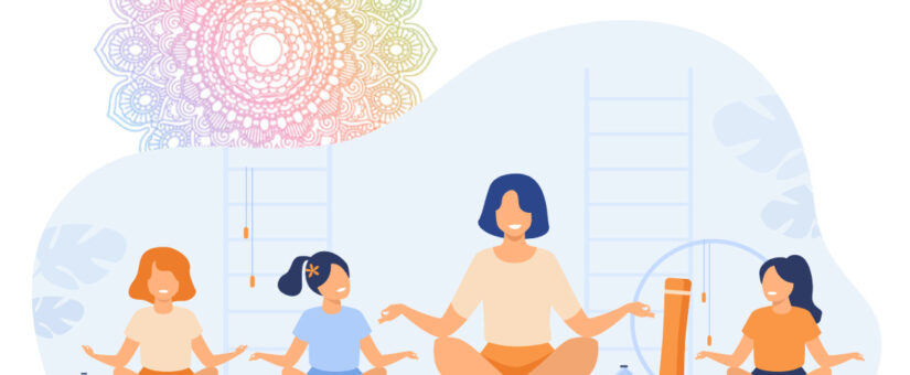 Yoga per bambini, progetto di attività ginnica